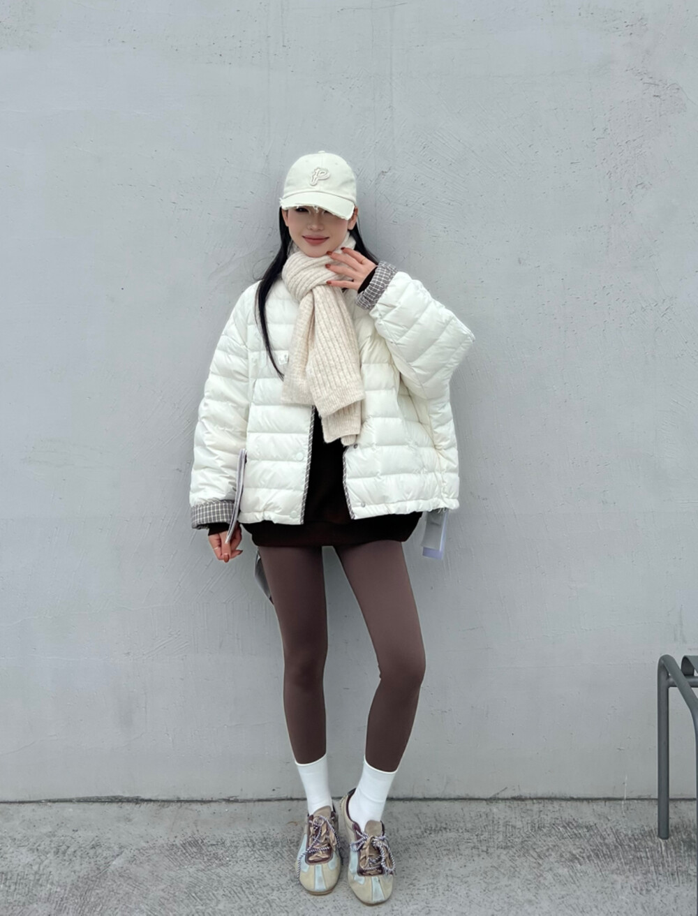 冬上新！【LILY】休闲撞色百搭保暖羽绒服外套  71079#  LHHH