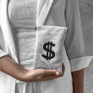 弥与包迷你杂物零用套耳机口红复古化妆硬币金钱钱包零钱收纳小包