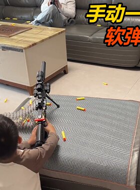 热卖m416软弹枪电动连发儿童枪男孩仿真软蛋枪狙击机关突击步抢