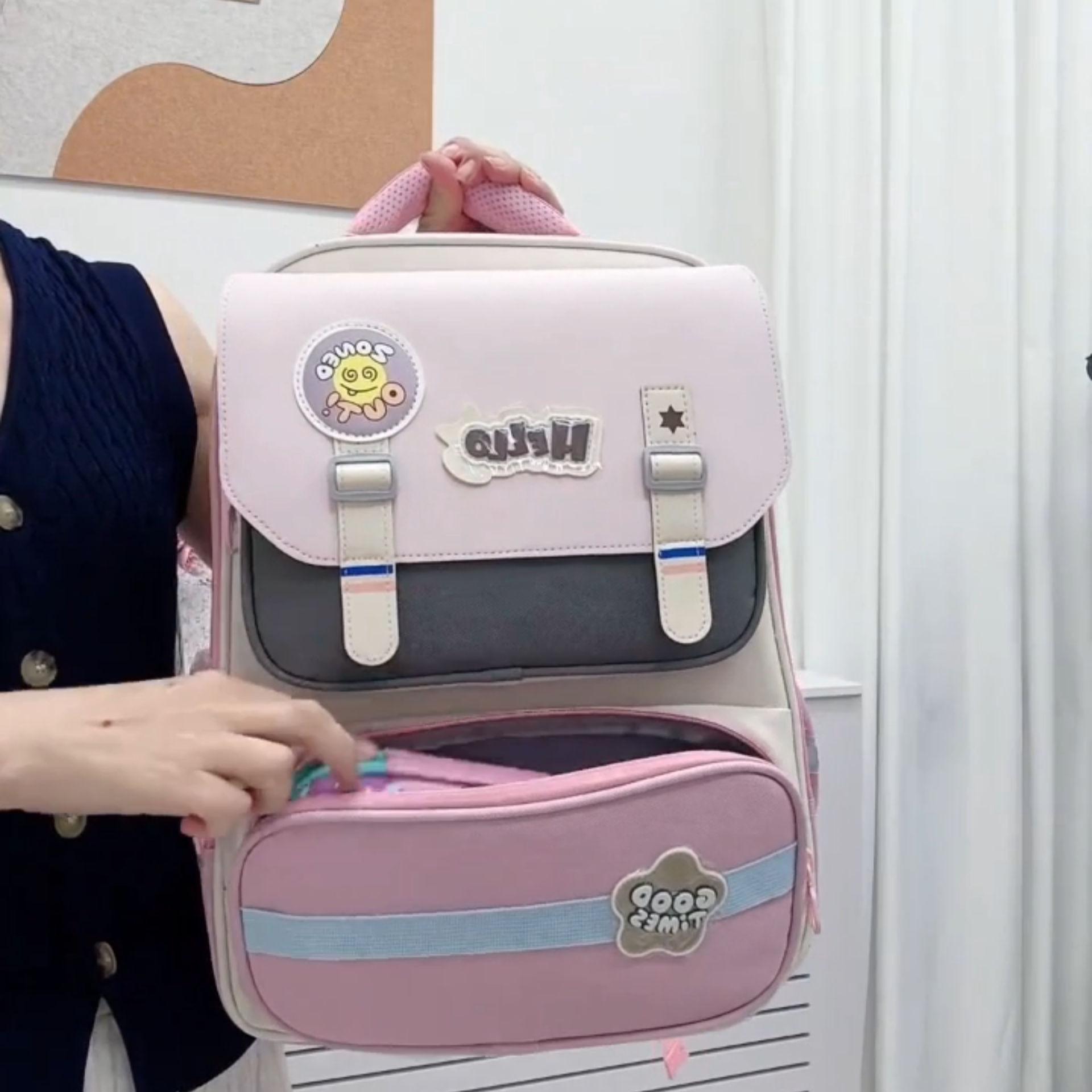 书包小学生1-3年级儿童书包直播书包3-6年级推荐护誉减负护脊