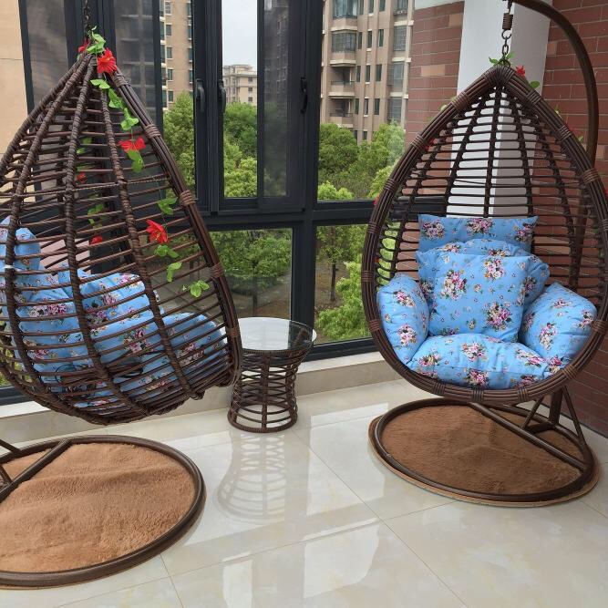 单人吊椅吊篮藤椅欧式室内秋千