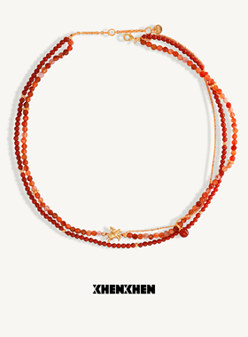 XHENXHEN天马赐福多层叠戴项链