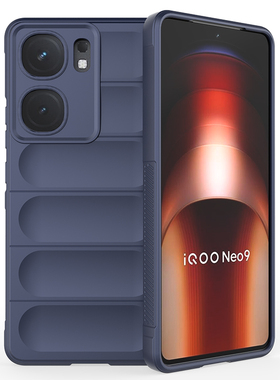 适用iqooneo9手机壳加厚防摔iqoo neo9s pro液态硅胶保护套vivo镜头全包 Neo9Spro+气囊抗摔软边V2338a爱酷纯