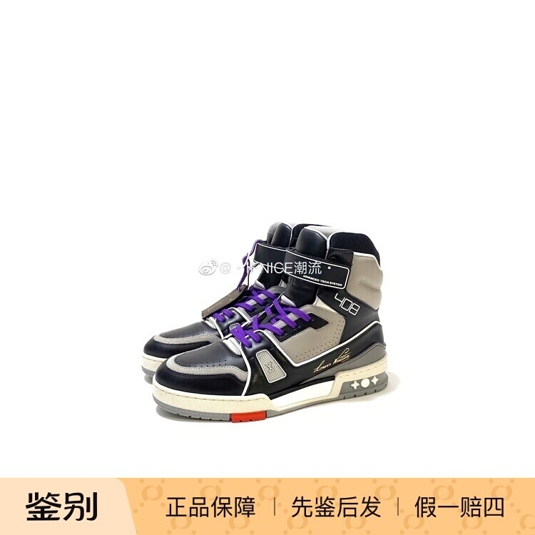 Louis Vuitton LV 城市限定 高帮 408 Trainer 板鞋