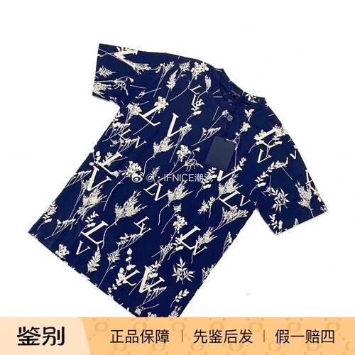 Louis Vuitton LV 20SS 麦穗 字母满Logo 短袖 Tee T恤