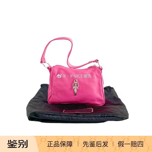 【现货】克罗心宝剑芭比粉鸡块包