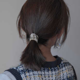 一枝橘 日系复古重工刺绣丝带发饰小众发插发饰发夹原创设计