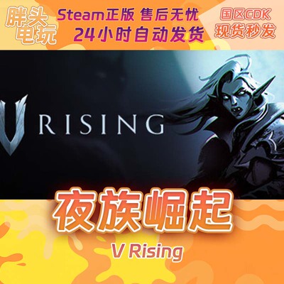 PC正版Steam国区KEY 夜族崛起 吸血鬼崛起 V Rising 激活码现货