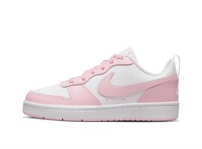 Nike Court Borough 2 (GS) 耐克粉色低帮板鞋DQ0492-100