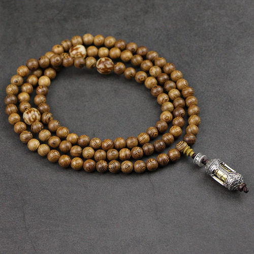 108颗文玩佛珠挂件项链