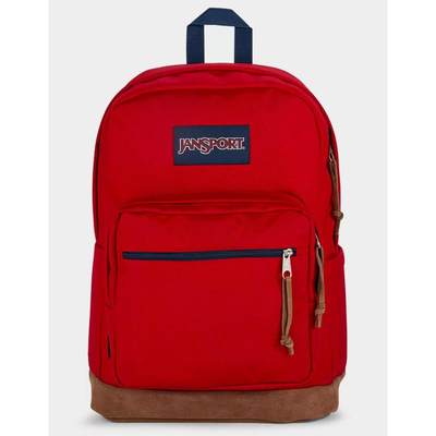 Jansport/杰斯伯SuperBreak Plus红色中性26L校园风双肩包书包