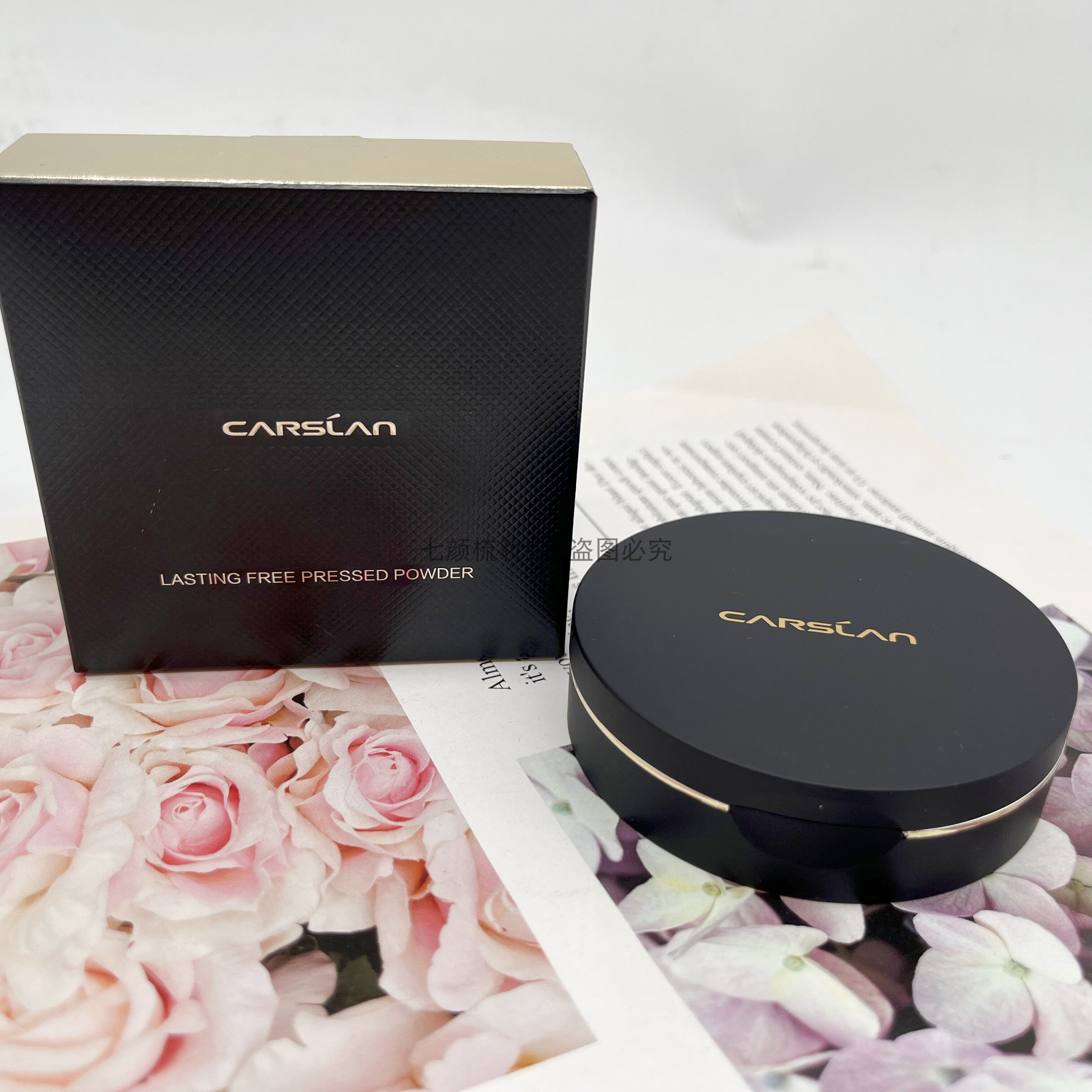 卡姿兰轻透持妆蜜粉饼9g轻薄服帖不拔干定妆控油小夜猫粉饼油皮