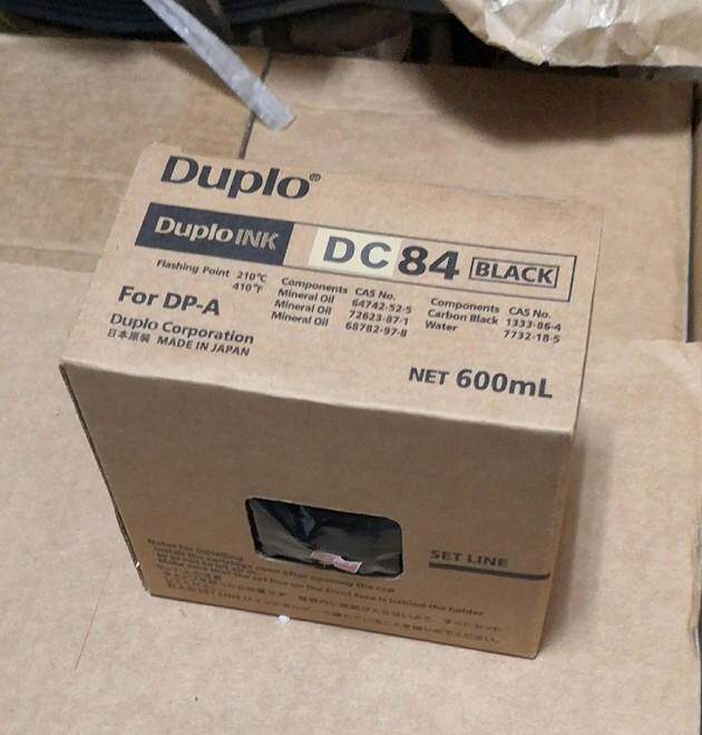 【原装得宝一体机 速印机DP-L520/M420/525 DC84油墨 一体机版纸