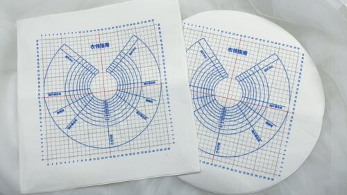 【喵家私订】手工打揽机缩褶机家用机领圈板领口定型版测量