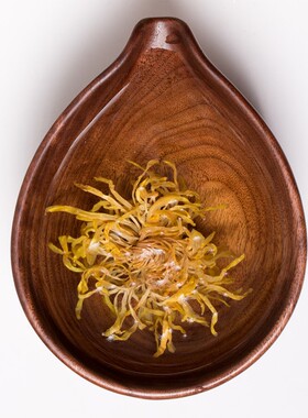 一个木碗【不二木作】设计师款零食茶道木公道杯北美进口黑胡桃木