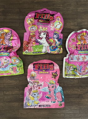 盛夏 出口欧美正版filly蝴蝶小马大号系列公仔盲盒装收藏盲袋玩具