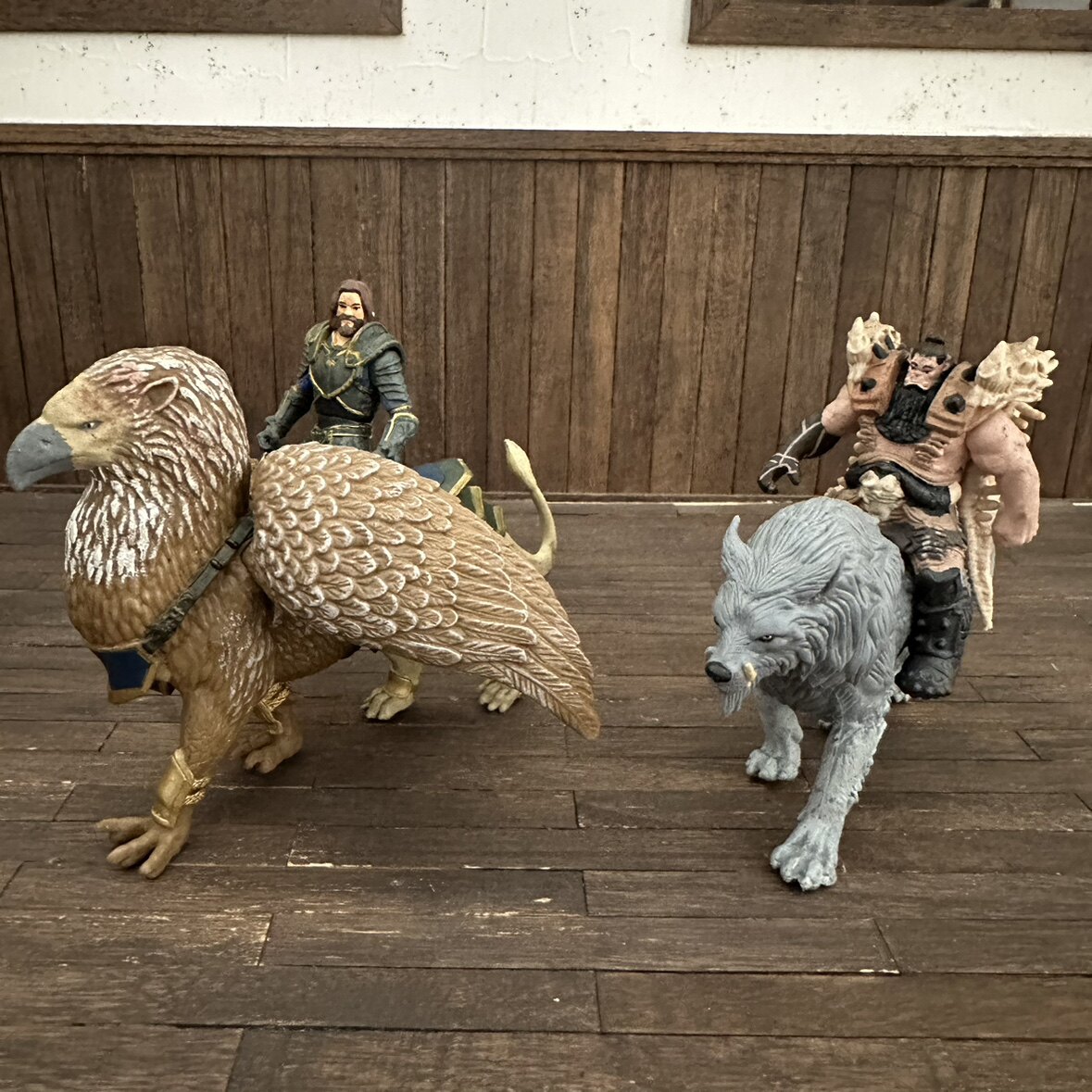 现货散货魔幻神话古代兵人魔兽世界杜隆坦洛萨模型玩具
