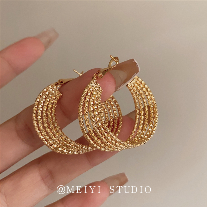 MEIYIJEJORY日韩合金女耳环