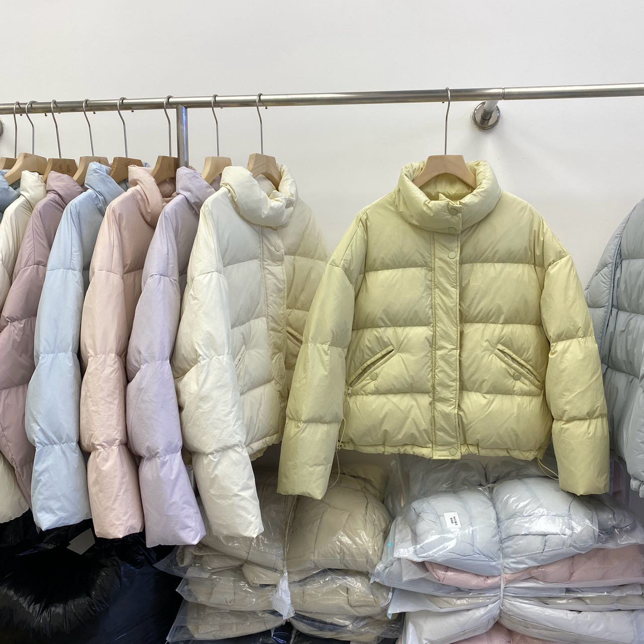 2026冬季新款韩立领百搭羽绒服女装学生短款白鸭绒宽松显瘦外套