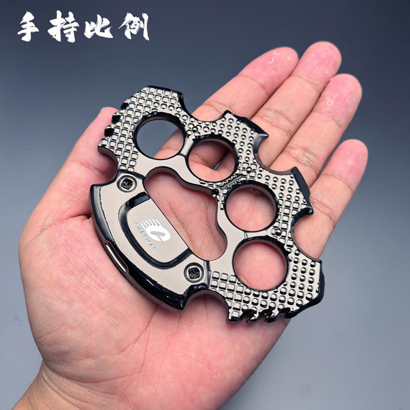 暗区突围周边 加重版格斗指虎合金拳套近战金属模型玩具现货