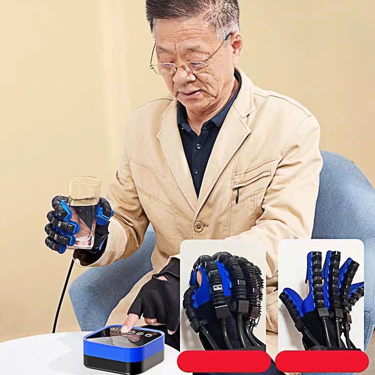 康复训练手套跨境现货手指手部训练器材偏瘫锻炼五指屈伸展功能气