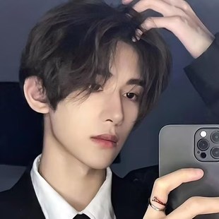 假发男三七分潮流假发片递针发缝蕾丝内网补发片仿真头皮遮白发新