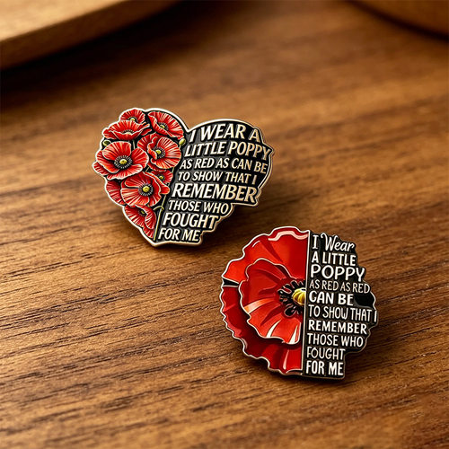 跨境创意新款个性热销奇趣便携Red Friday Brooch 红色星期五胸针