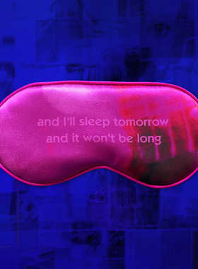 mbv盯鞋shoegaze自赏摇滚周边眼罩