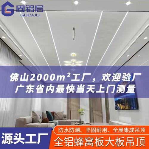 全蜂窝大板吊顶客厅厨房集成吊顶