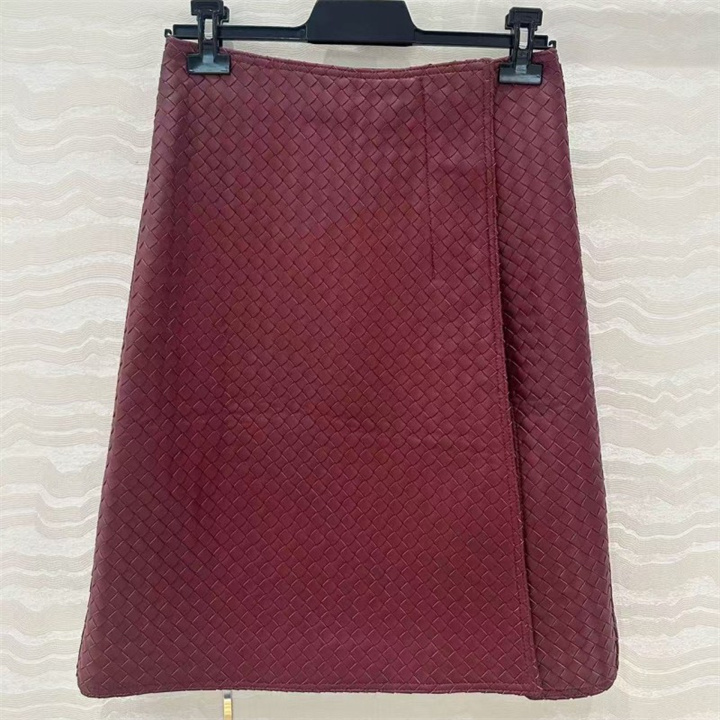 韩版编织复古半身裙中长款