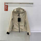 加绒防风短款 25年春季 百搭收腰款 夹克防水尼龙连帽软壳外套上衣女