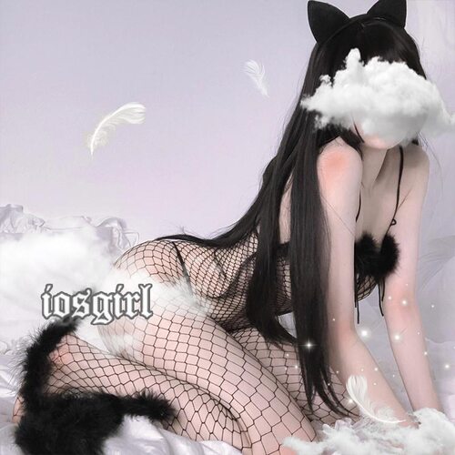 iosgirl狂野风女孩带尾巴网袜