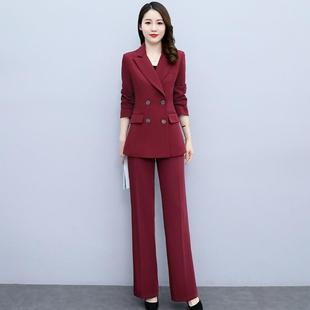 西职套装女年新装款气时尚质修身休闲小个子ZGUAN621西服简约业两