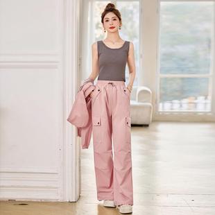 套装 0腿款 女春裤 阔AS2505 三件套 新洋工气质连帽外套背心装 时尚