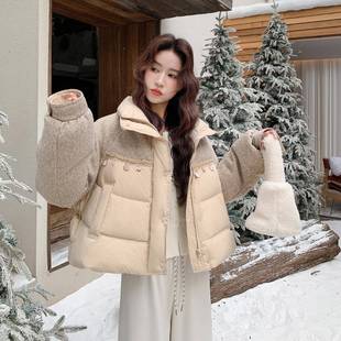 短款 巨D078 外保暖羽绒冬服女季 小个子短款 811好看韩系休闲 新款