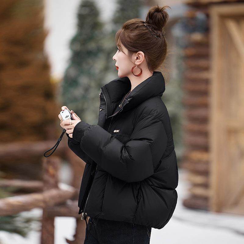 短绒款羽绒服女冬季级新高感小个子时尚款洋气ZAI9529S加厚白鸭面