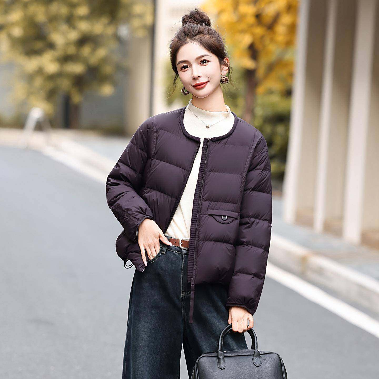 设计感洋气轻薄羽绒服女款流年新款时ZYI2677F尚今短款年行款爆小