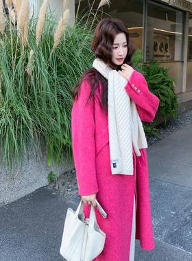 新质双C161-896款面气羊绒呢大衣