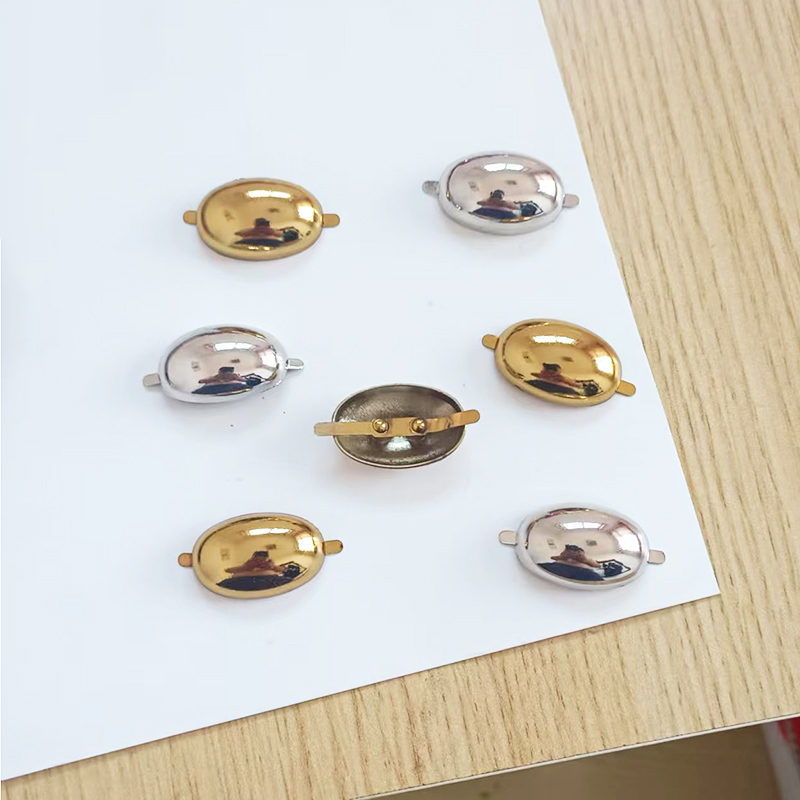 高档精品椭圆鞋扣新款金属装饰扣