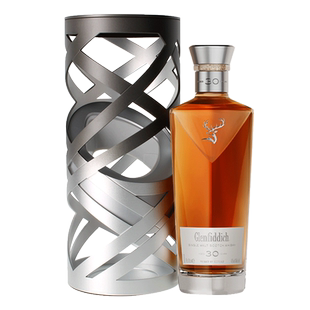 御玖轩 格兰菲迪30年时光臻藏系列单一麦芽苏格兰威士忌洋酒礼盒
