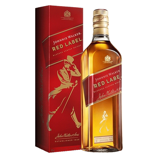 御玖轩 Johnnie walker尊尼获加红牌红方威士忌洋酒700ml可乐桶