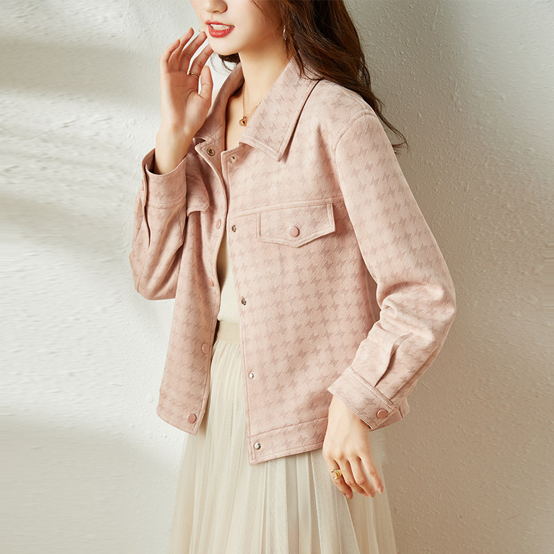 春装2022年新款女外套工装短外套春秋时尚季休闲百搭短款夹克上衣