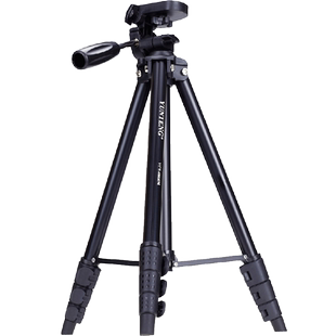 云腾680照相机支架便携通用投影仪手机跟拍云台竖拍摄视频vlog淘宝直播三角架户外摄影自拍照相机微单三脚架