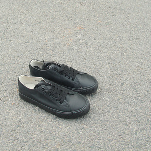 3.15瑕疵外贸女鞋低帮PU面基本款百搭休闲女鞋