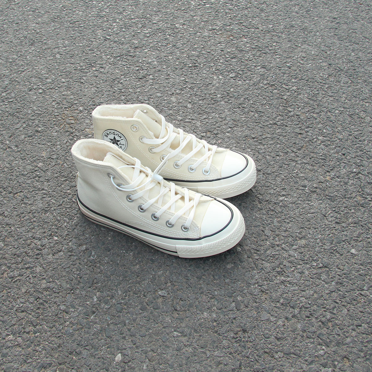 满两双包邮11.30瑕疵女士高帮系带内里夹毛休闲平底女鞋