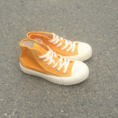 满包邮7.20瑕疵女士高帮系带平底休闲帆布鞋女鞋