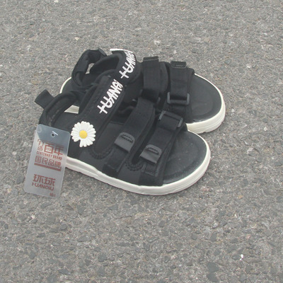 两双包邮8.17瑕疵女款沙滩鞋轻便魔术贴露趾软底防滑女凉鞋