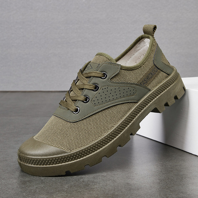 3522劳保鞋耐磨防滑软底男款透气农田干活轻便工作户外休闲登山鞋