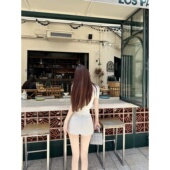 Dear A字防走光裙裤 zhazha 比例王者 高腰修身 西装 裙半身短裙