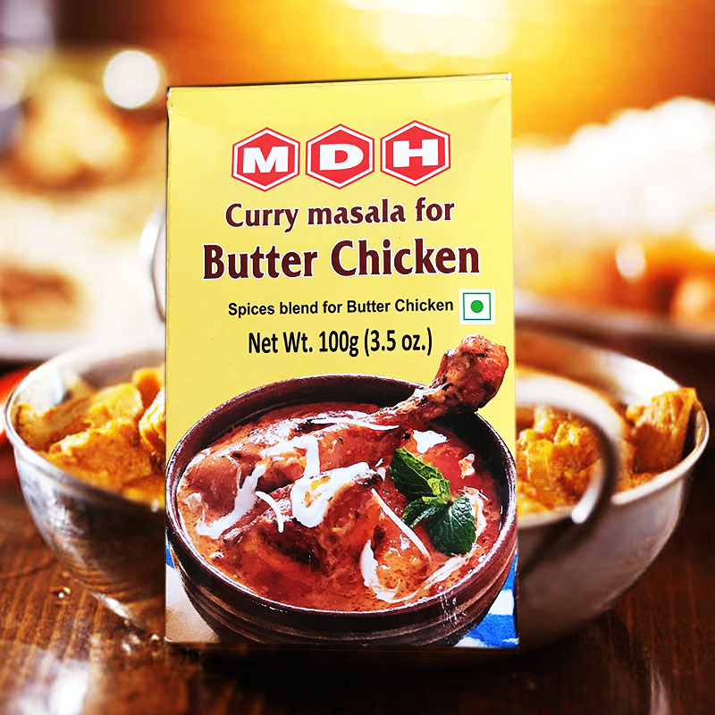 INDIAN MDH CURRY MASALA BUTTER CHICKEN印度咖喱黄油鸡调味粉料-封面